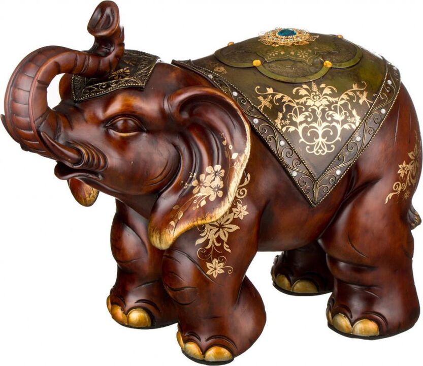 figurine d'éléphant comme amulette porte-bonheur